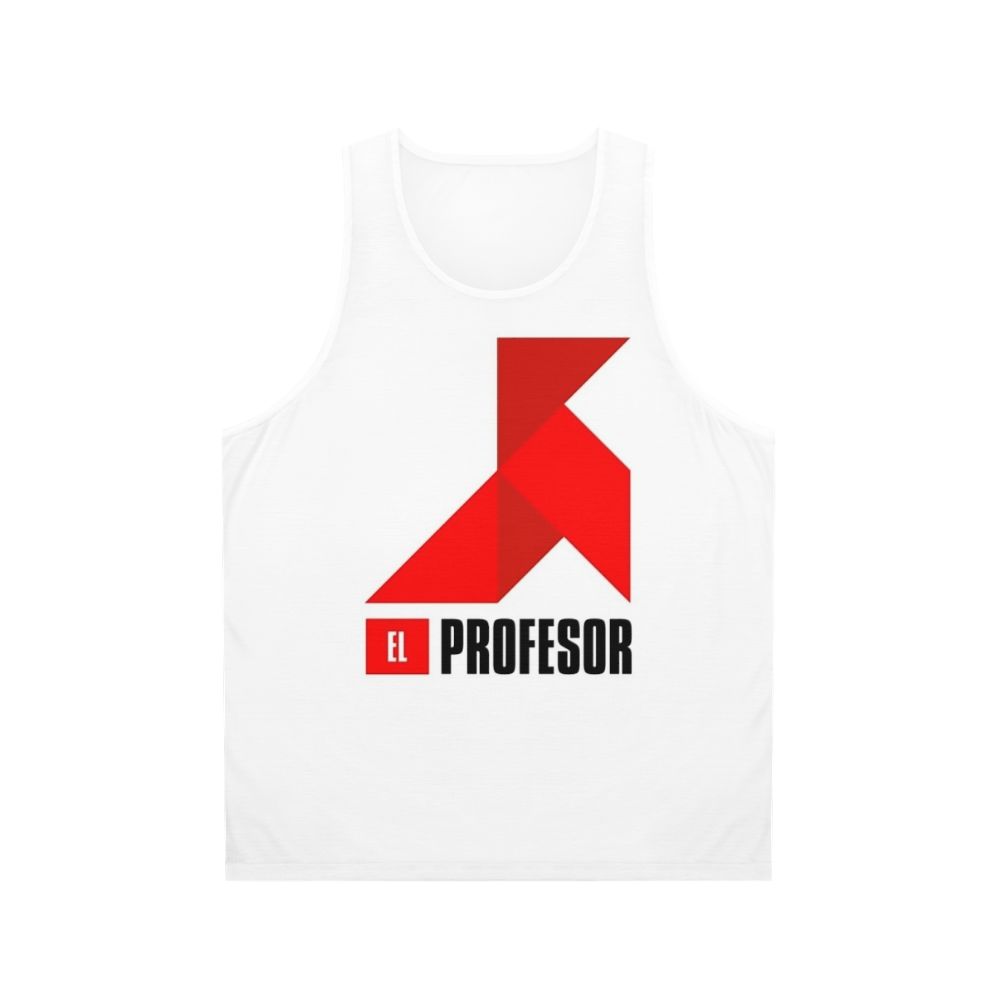 The Professor Money Heist Unisex Tank Top