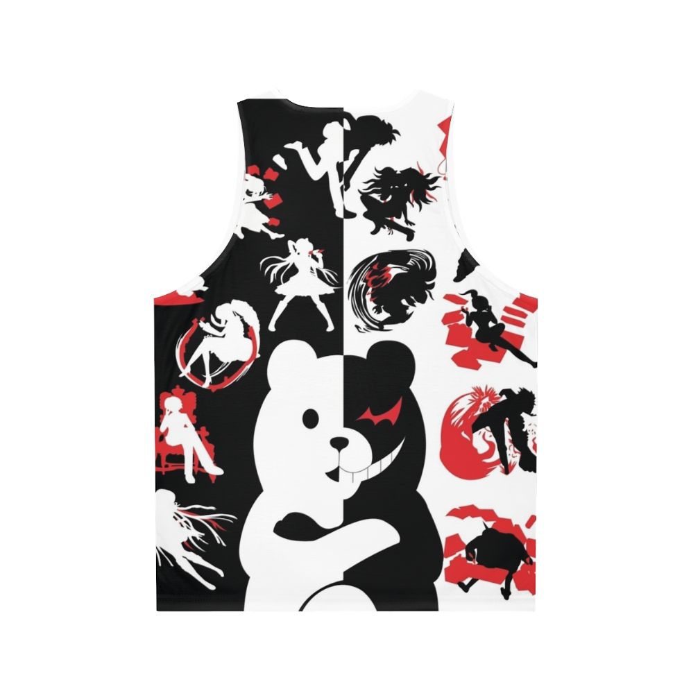 Monokuma Unisex Tank Top for Danganronpa Fans - Back