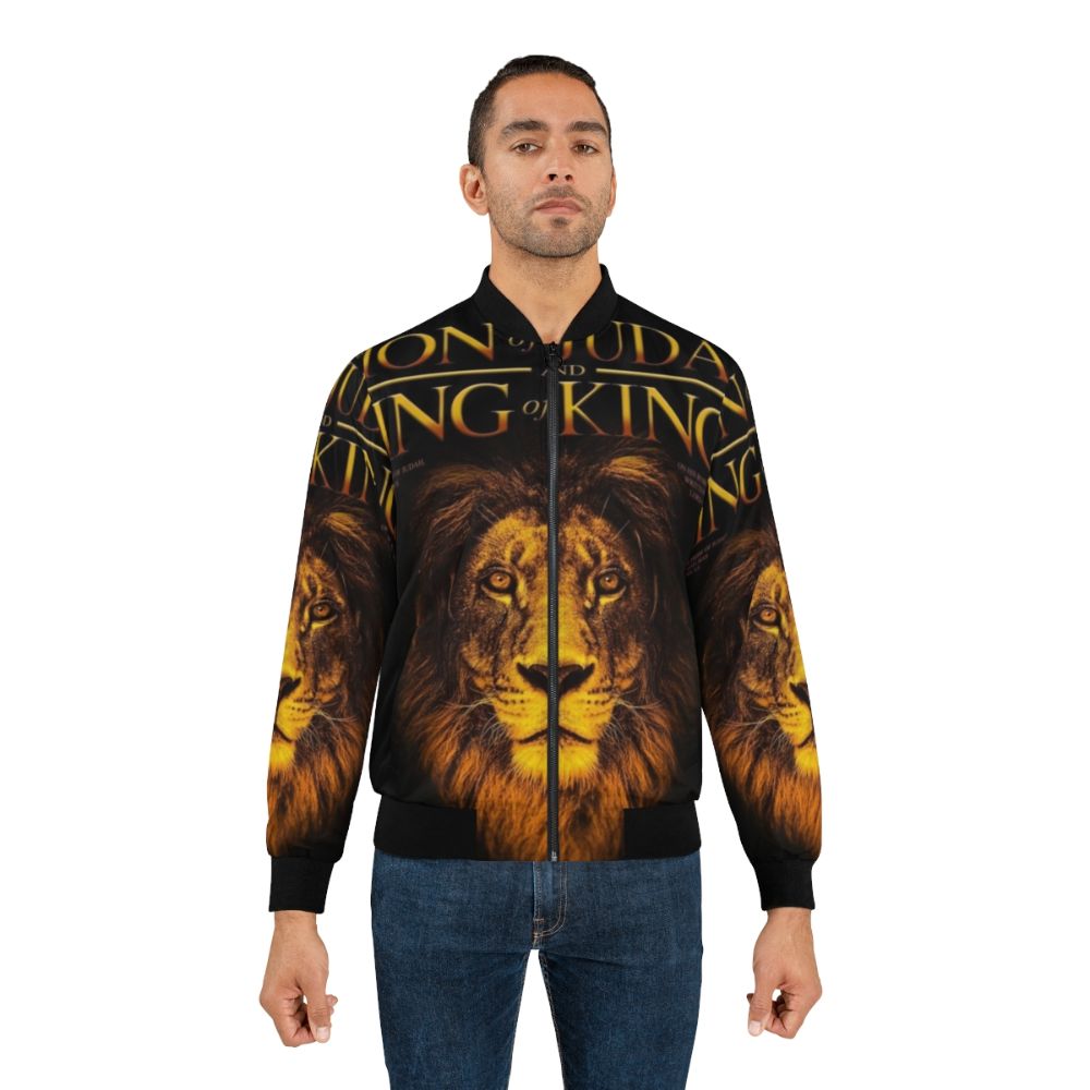 Judah Rastafarian Lion of Judah Bomber Jacket - Lifestyle