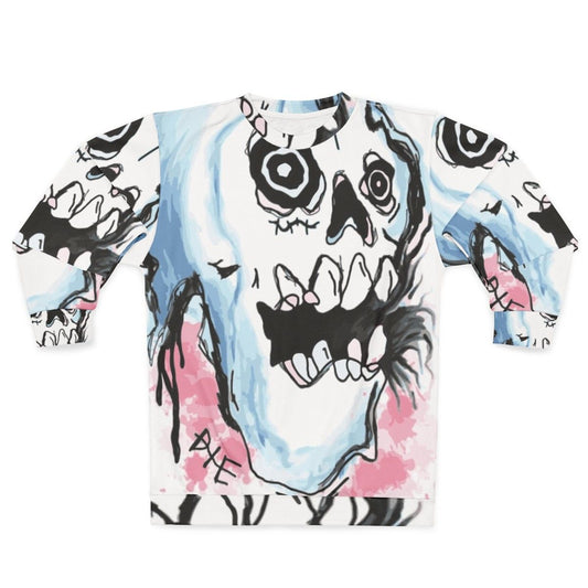 Lil Peep Skull Design Die Sweatshirt