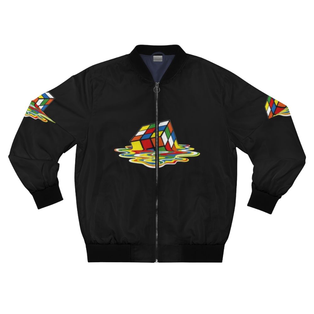 Melting Cube Sheldon TBBT Bomber Jacket