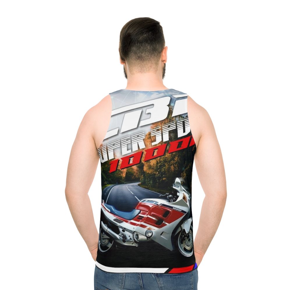 CBR1000F Superbike Unisex Tank Top - men back