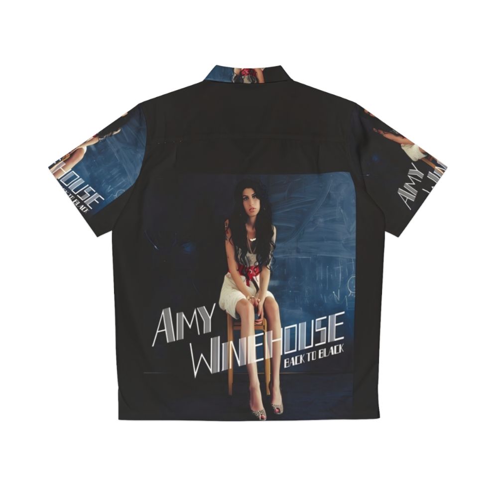 Amy Winehouse Vintage Hawaiian Shirt - Back