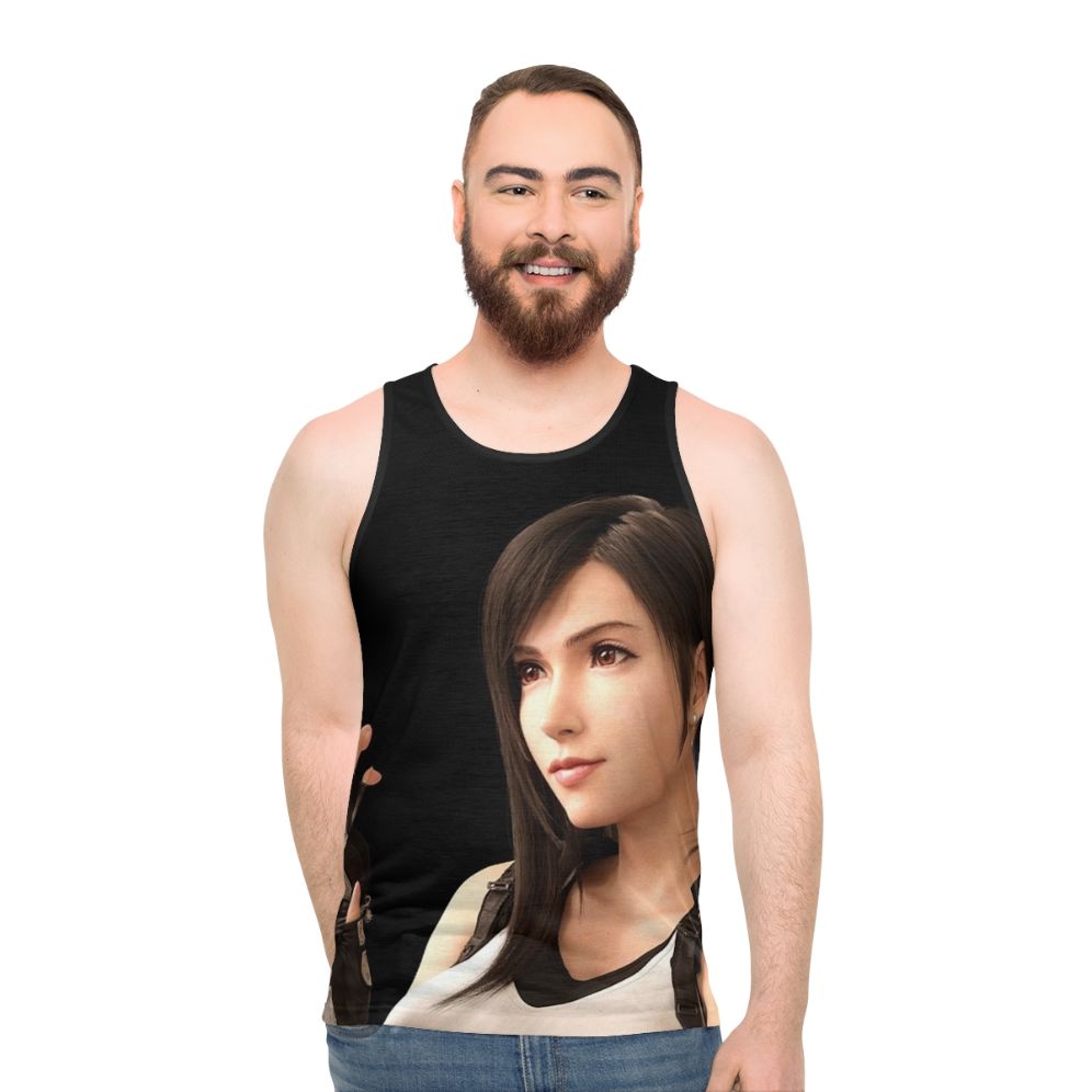 Tifa Lockhart Unisex Gaming Tank Top - men