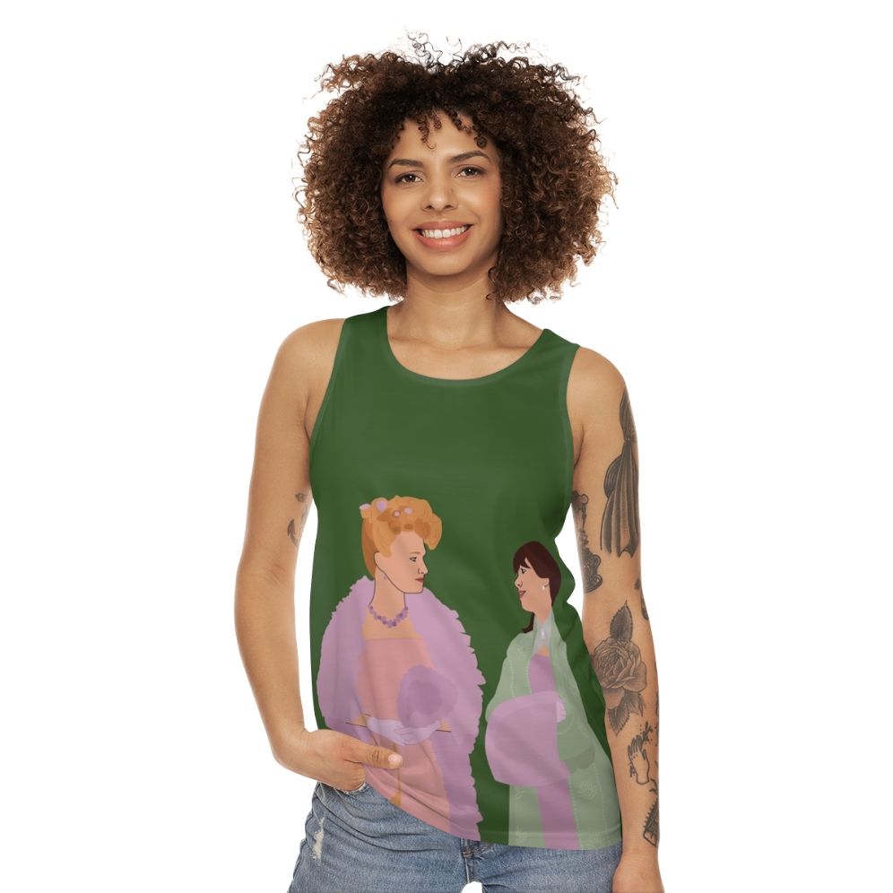 Bridgerton inspired Eloise and Cressida unisex tank top - women