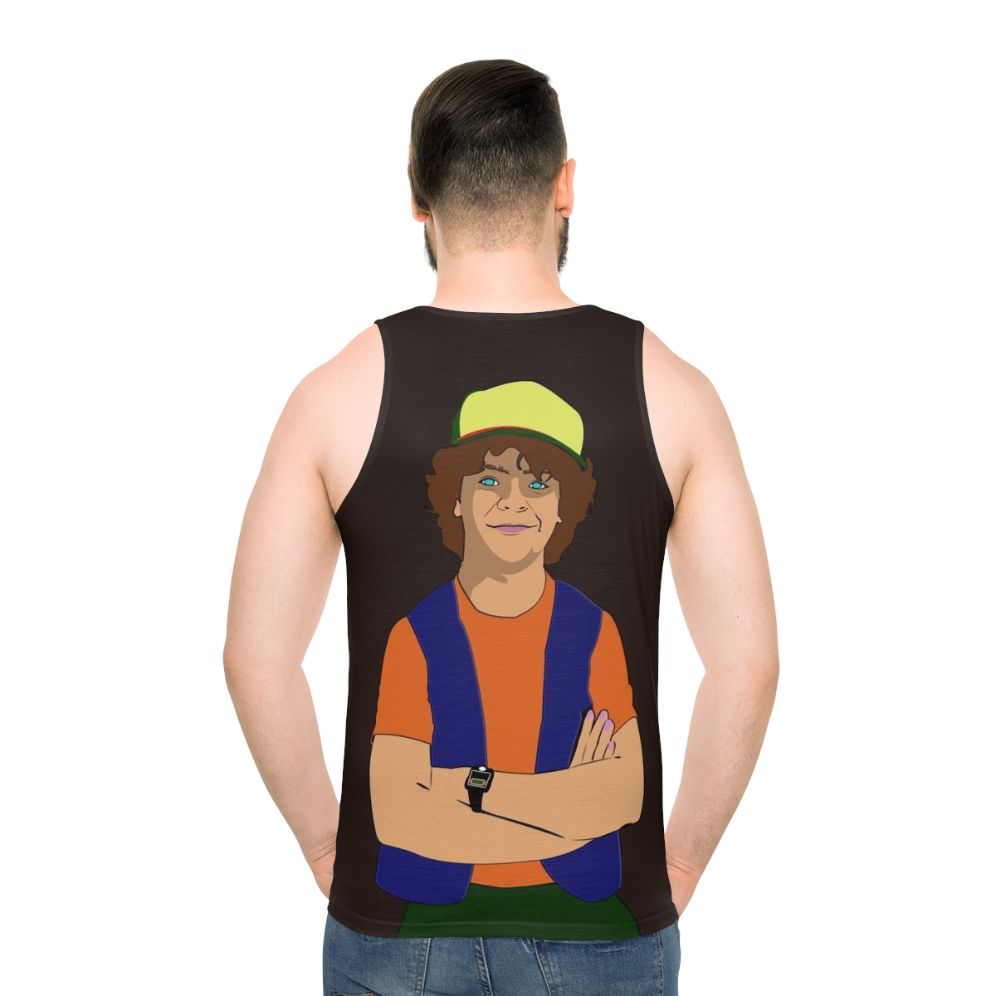 Unisex Stranger Things Tank Top - men back