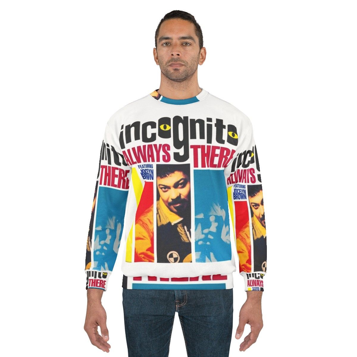 Incognito Sweatshirt with Jazz, Funk, and Soul Inspired Design - men