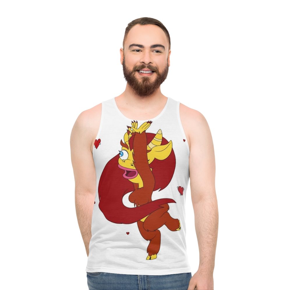 Unisex Big Mouth Connie Dance Tank Top - men