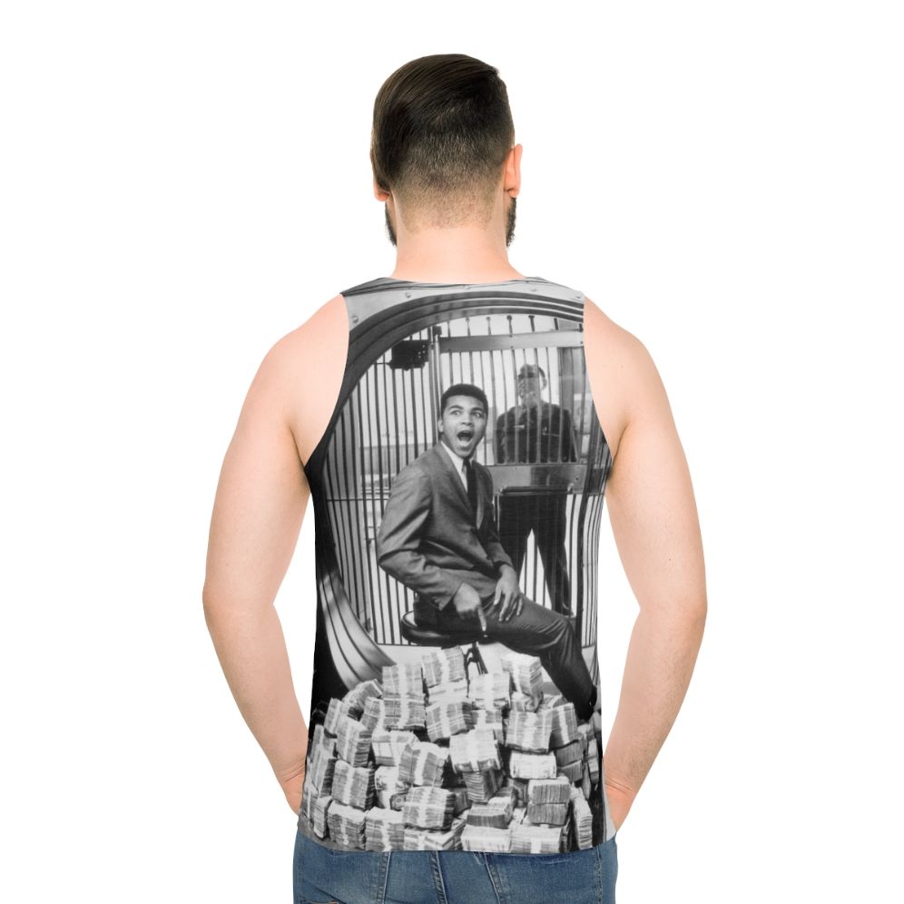 Muhammad Ali Unisex Tank Top - men back