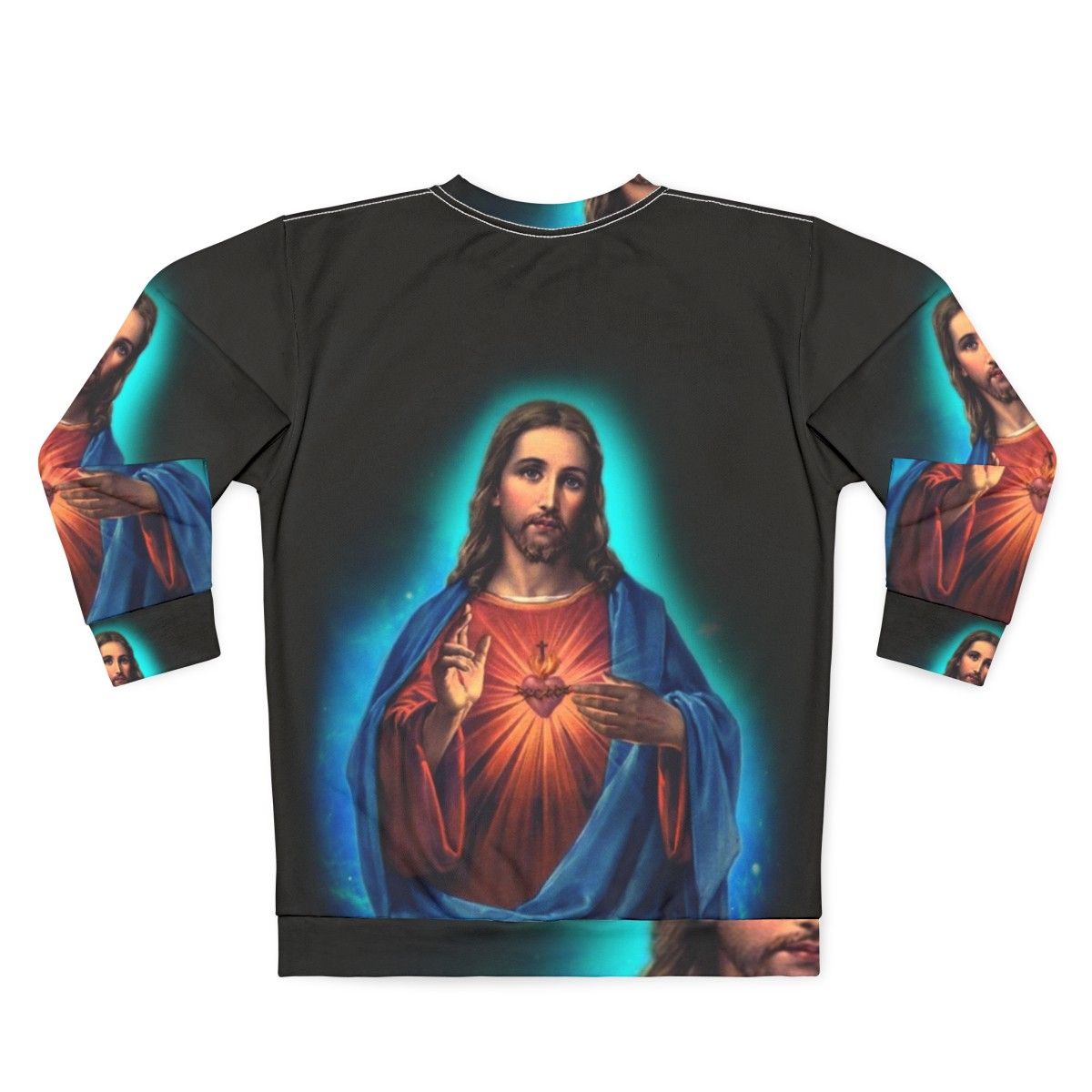 Comfortable and Stylish Jesus Christ Sweatshirt - Back