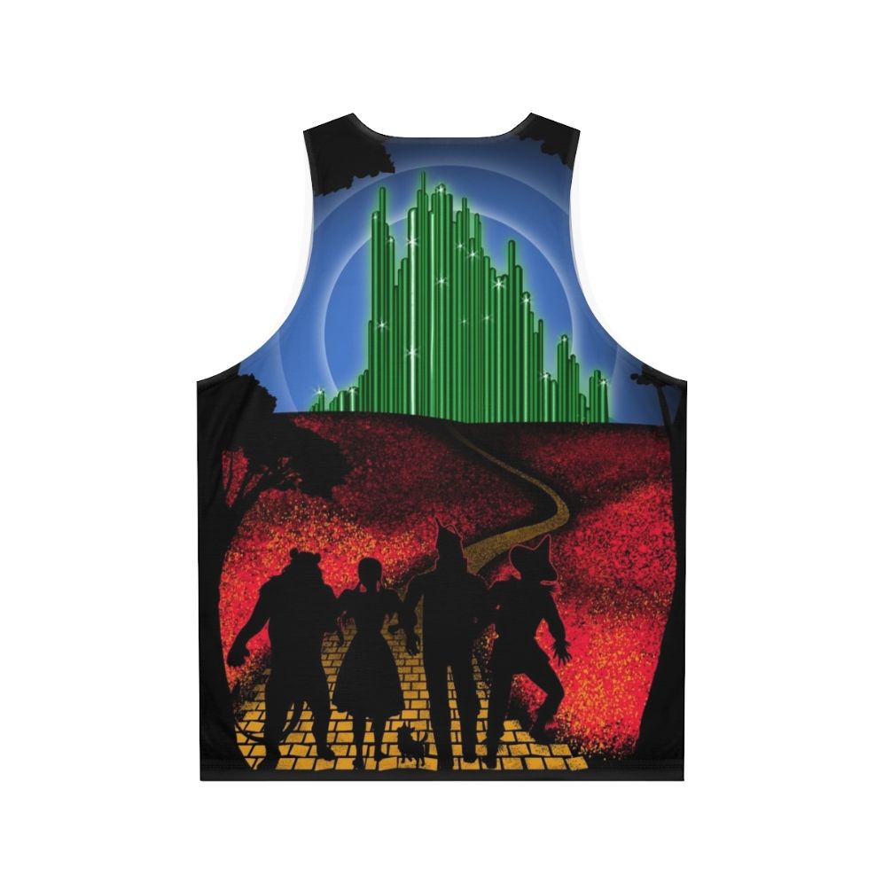 Wizard of Oz "Yellow Brick Road" Unisex Tank Top - Back