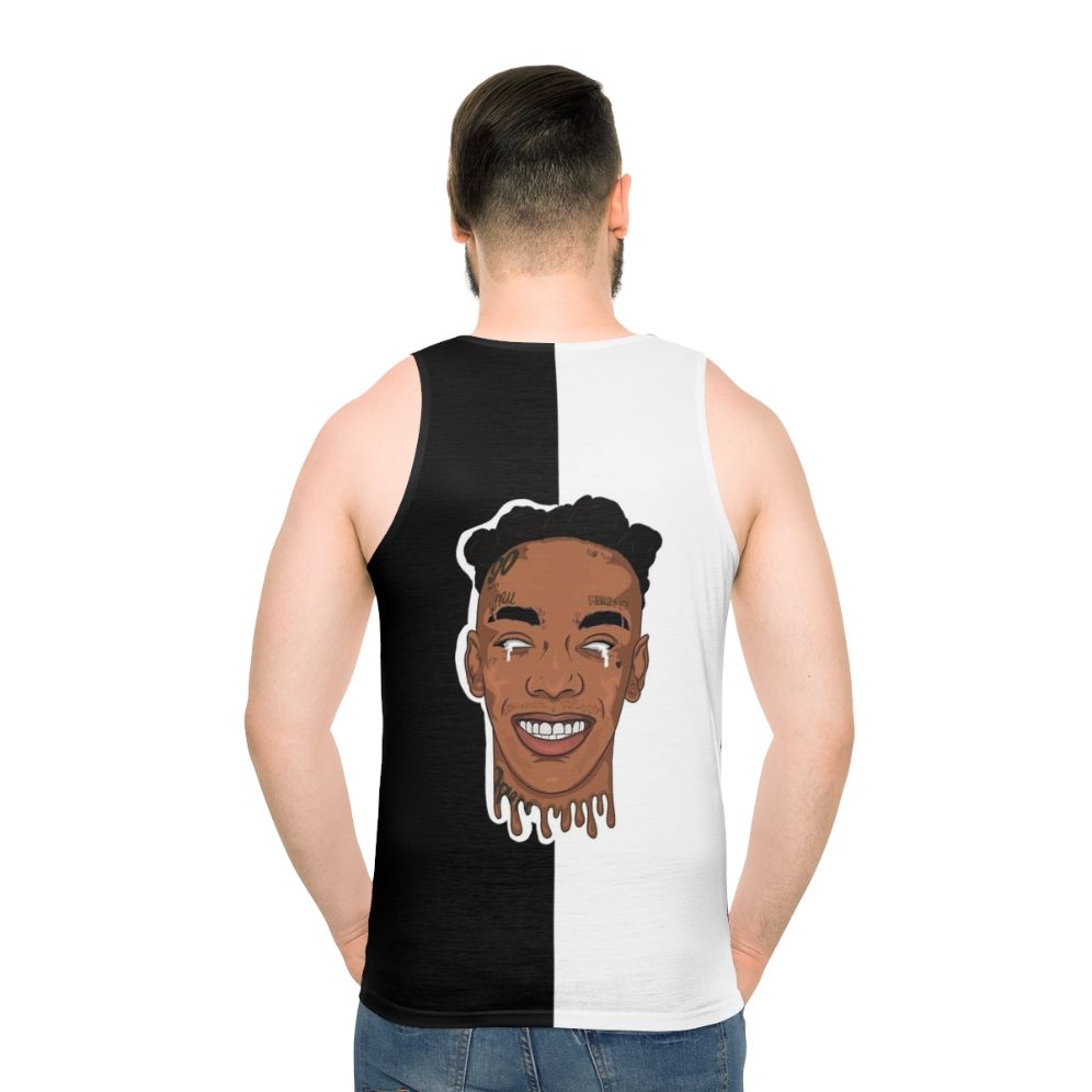 YNW Melly Bipolar Unisex Tank Top - men back