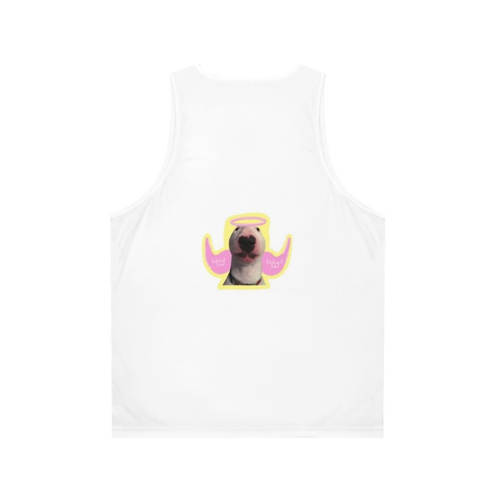 Walter Dog Unisex Tank Top - Back