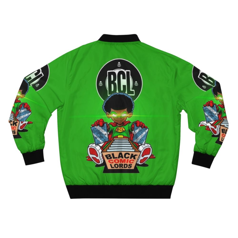 Super Saiyan Bomber Jacket with BCL Logo - Back