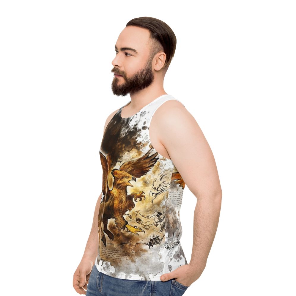 Griffin Unisex Tank Top - men side