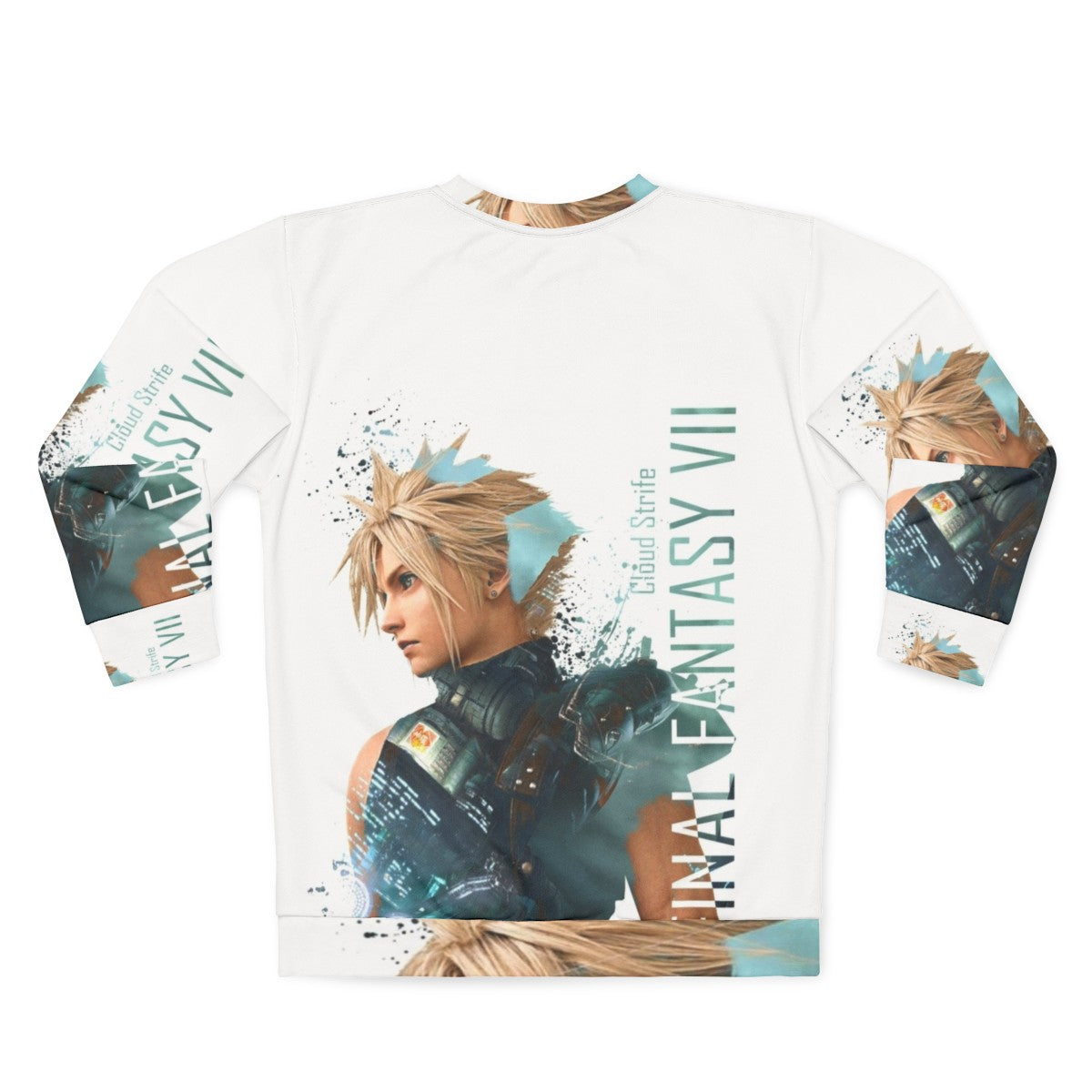 Cloud Strife Final Fantasy 7 Sweatshirt - Back