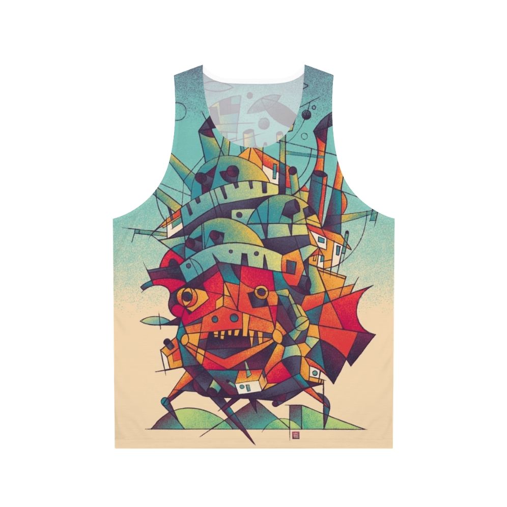 Howl's Moving Castle Anime Inspired Unisex Tank Top