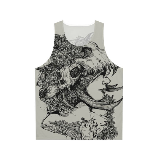 Unisex Gia Girl Tank Top with Graphic Design