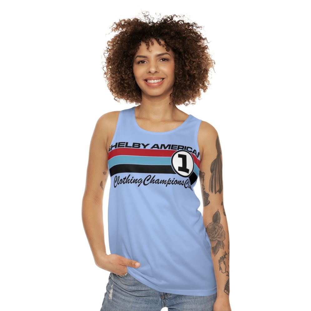 1966 Le Mans Unisex Racing Tank Top - women