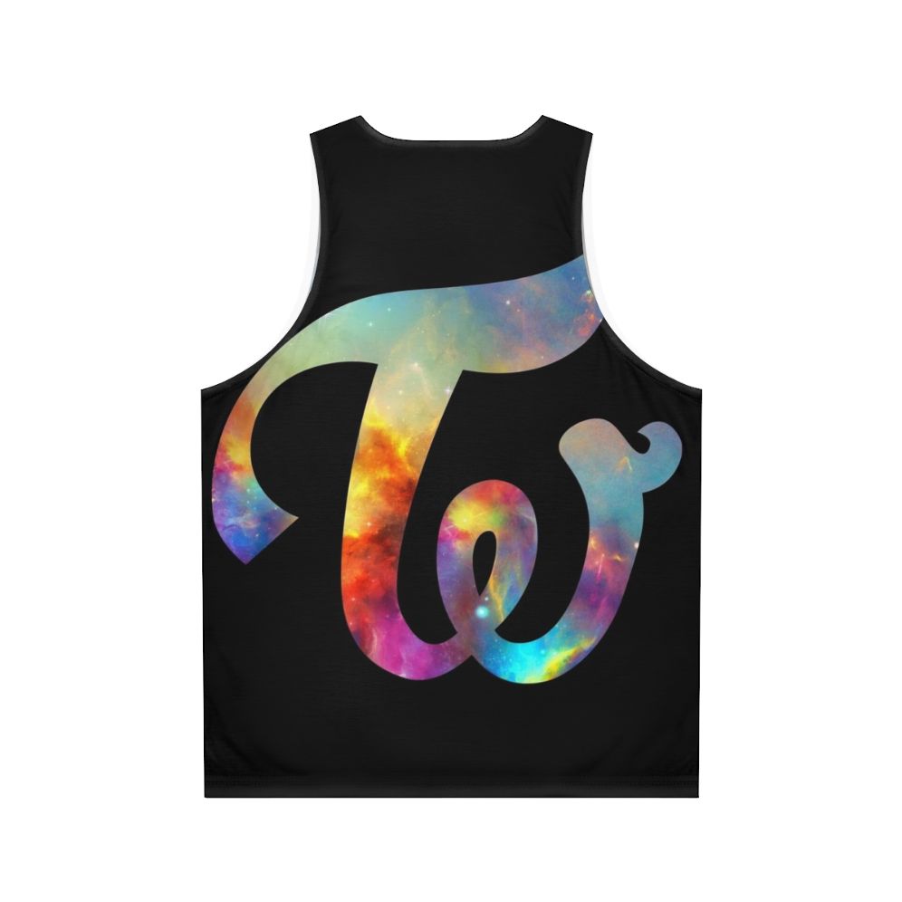 Twice Nebula Unisex Tank Top - Back