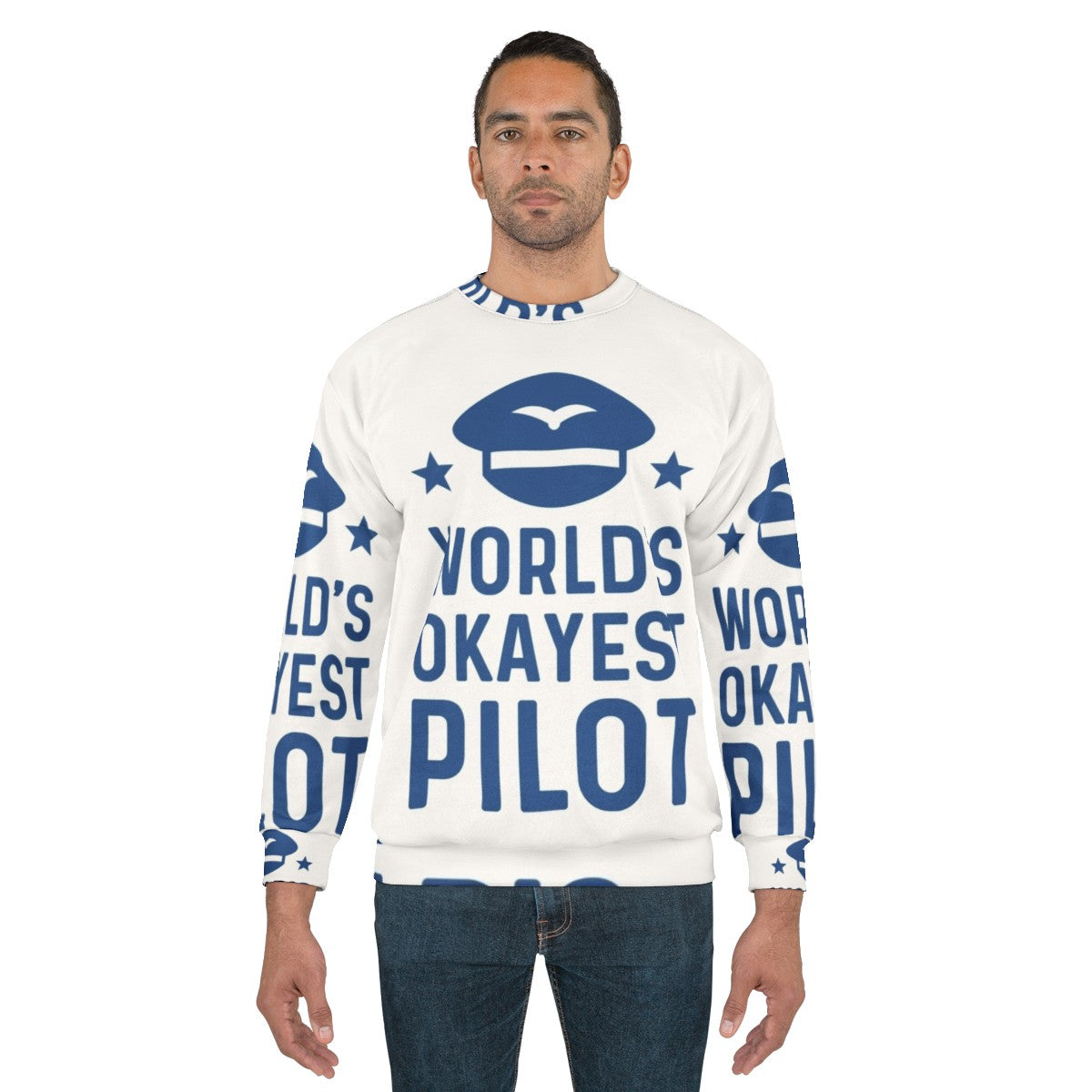 Worlds Okayest Engineer Sweatshirt - men