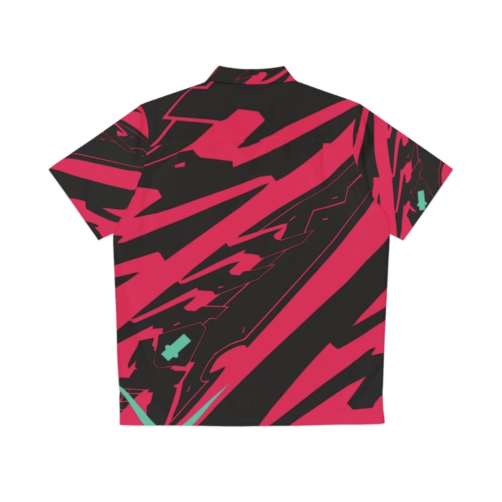 Xenoblade Chronicles 2 Aegis Pyra Inspired Hawaiian Shirt - Back