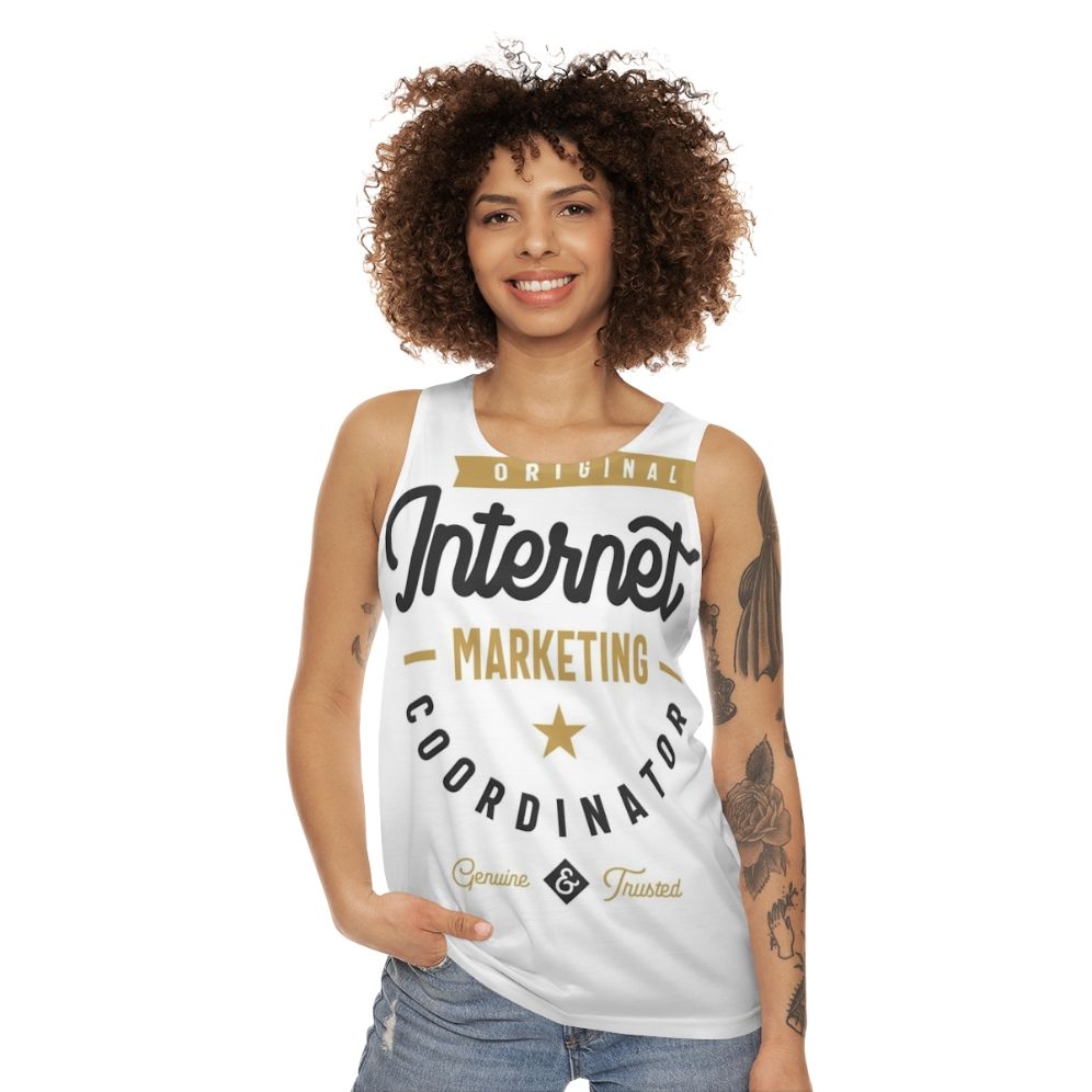 Unisex Internet Marketing Coordinator Tank Top - women