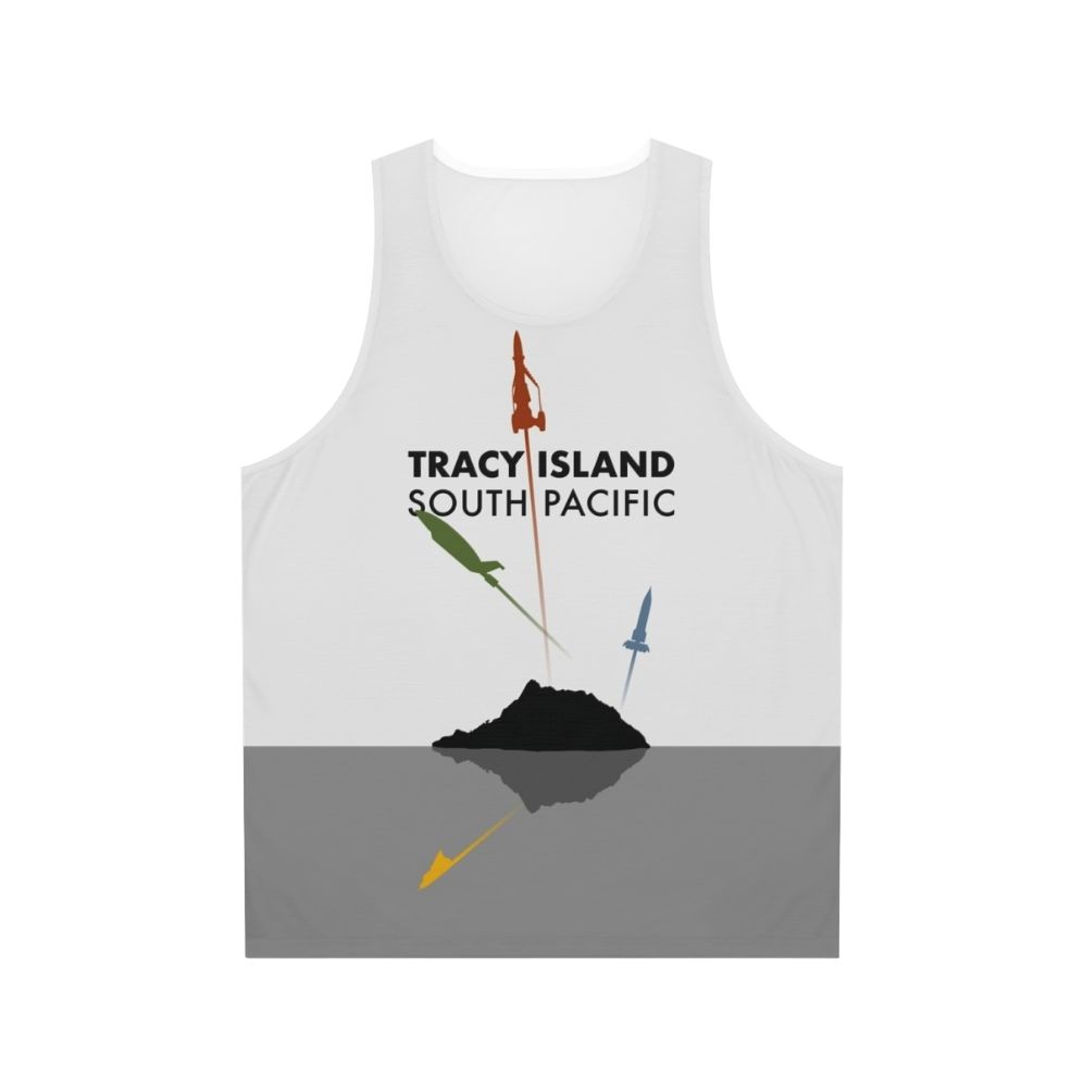 Thunderbirds art unisex tank top