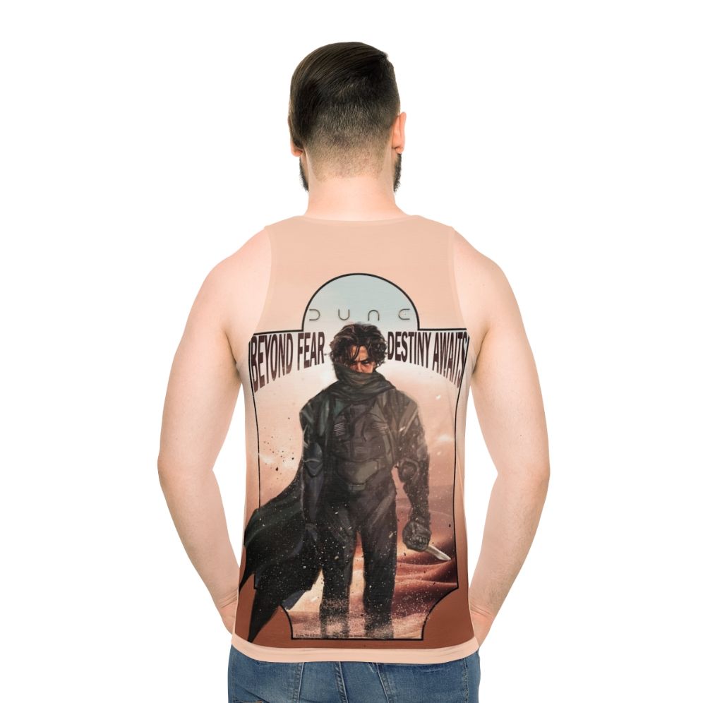 Dune 2020 Paul Atreides Unisex Tank Top - men back