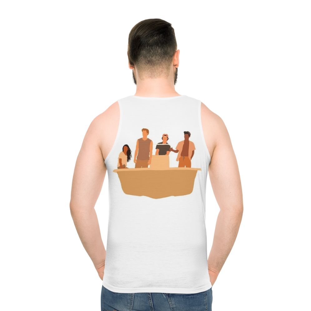 Unisex Outer Banks Inspired Tank Top - men back