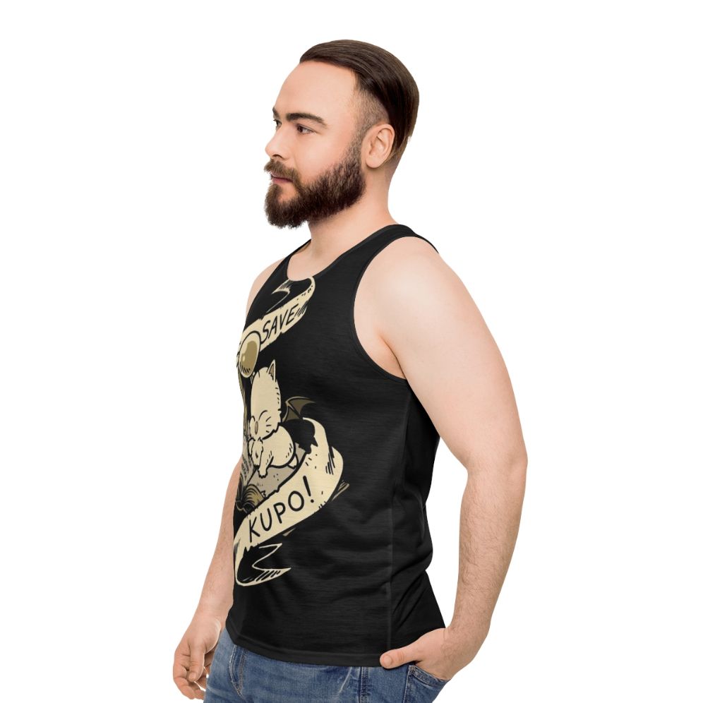 Classic Gaming "Let's Save Kupo" Unisex Tank Top - men side