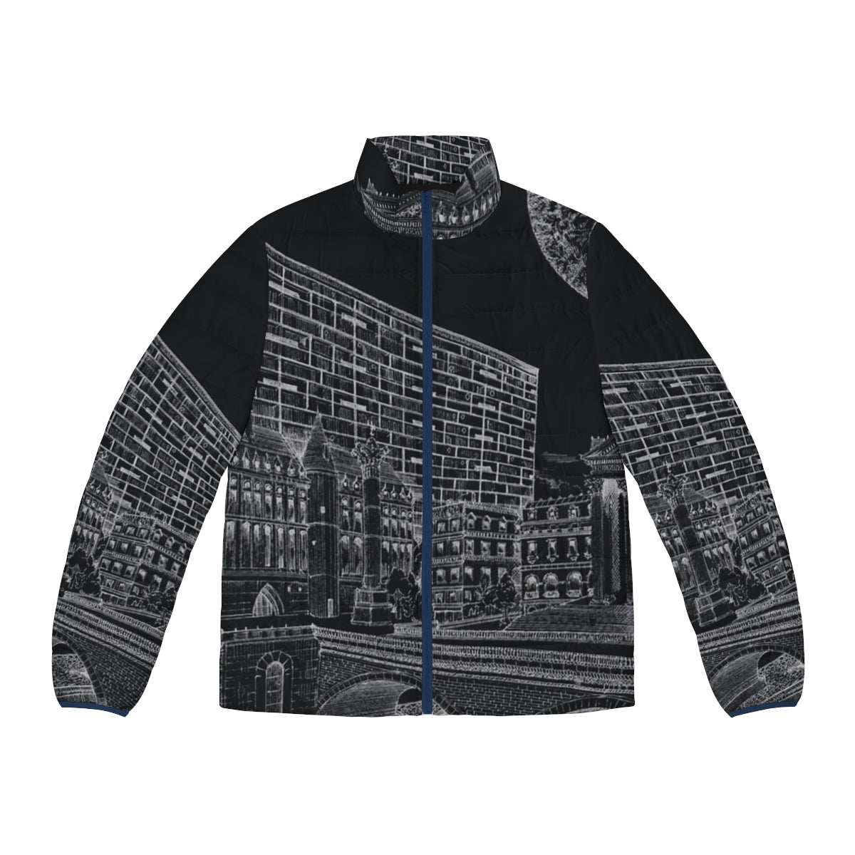 Dinos "Winter In Paris" puffer jacket, perfect for rap music fans