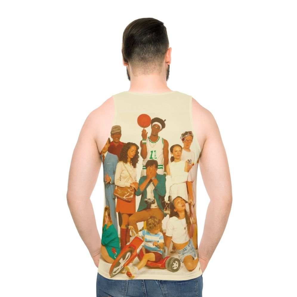 Glass Animals "How To Be A Human Being" Unisex Tank Top - men back