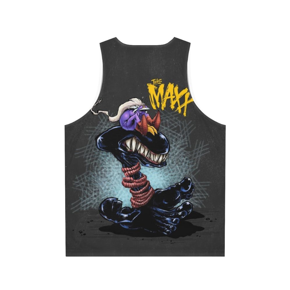 Unisex 90s grunge style tank top - Back