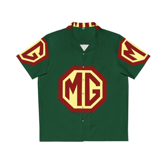 Classic MG Sports Car Hawaiian Shirt