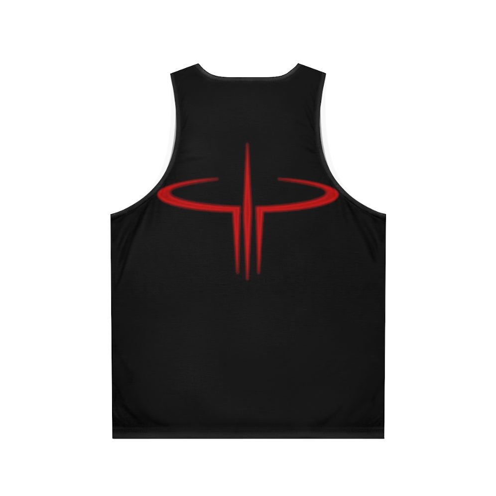 Quake III Arena Unisex Gaming Tank Top - Back