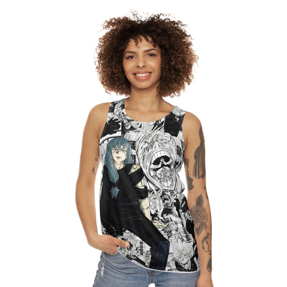 Unisex Jujutsu Kaisen Mahito Anime Tank Top - women