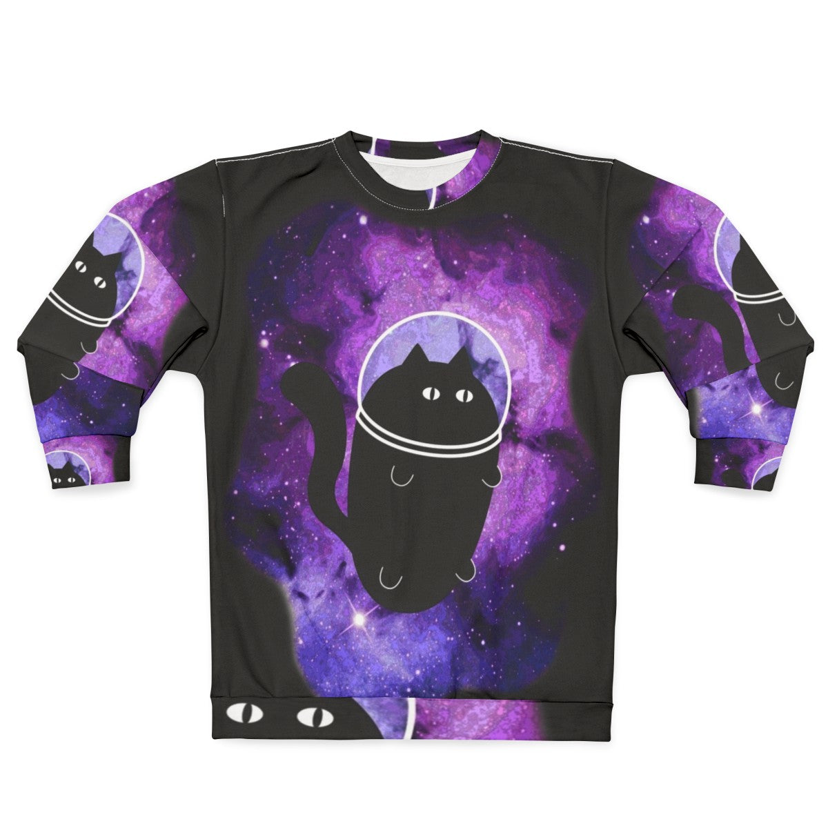 Catronaut - A cosmic cat sweatshirt with an astronaut design