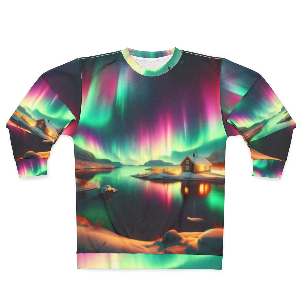 Northern Lights Aurora Borealis Sweatshirt