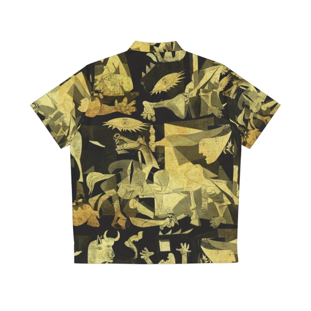 Guernica 2020 Hawaiian Shirt featuring iconic Pablo Picasso artwork - Back