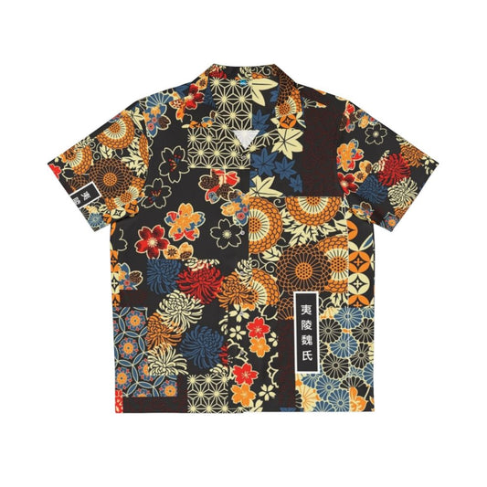 Yiling Wei Seamless Kimono Hawaiian Shirt