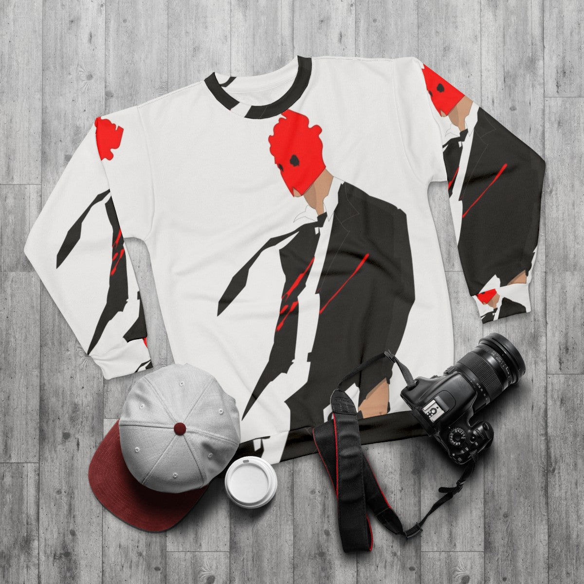 Shin Dorohedoro Anime Sweatshirt - flat lay