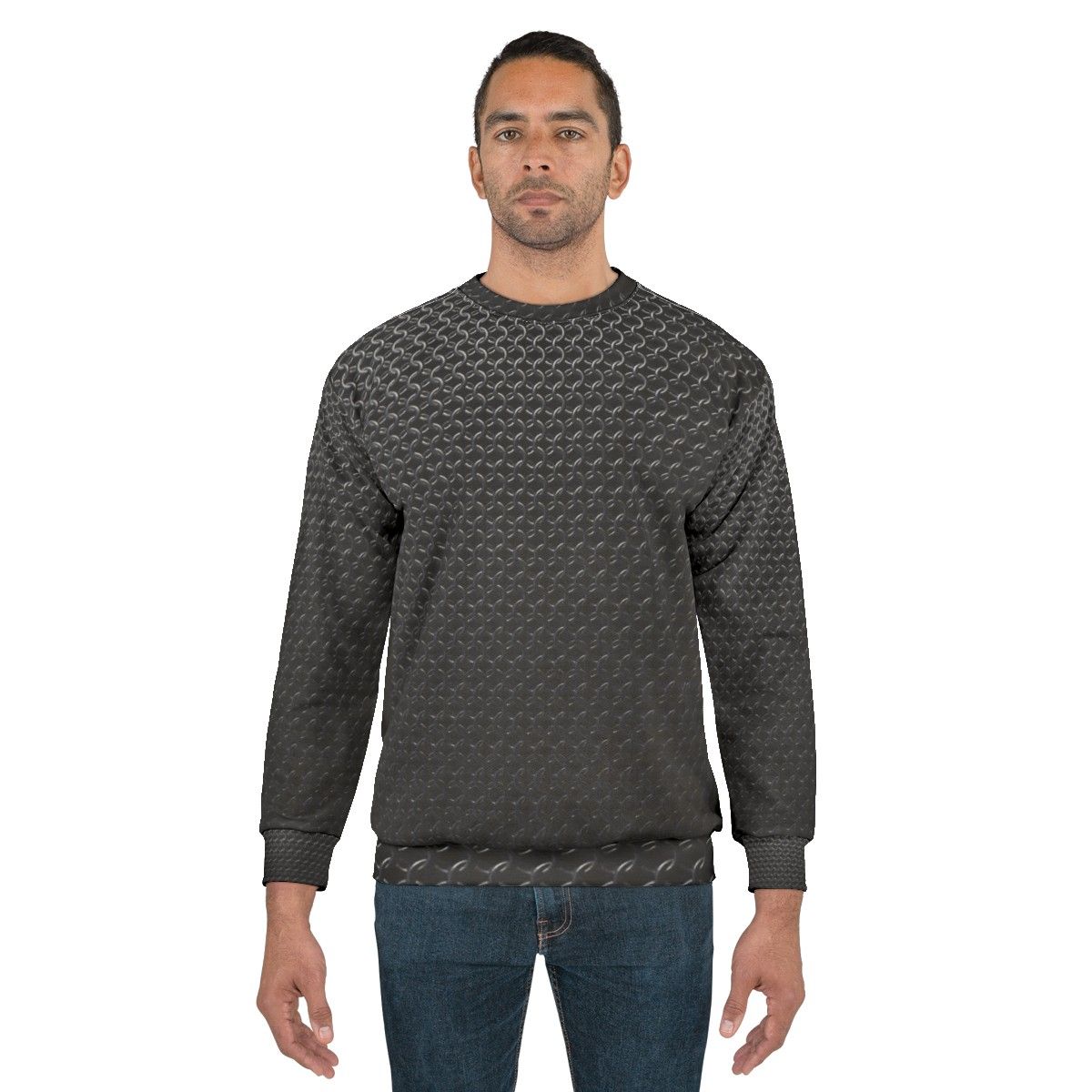 Bennett Commando Chain Pattern Sweatshirt - men