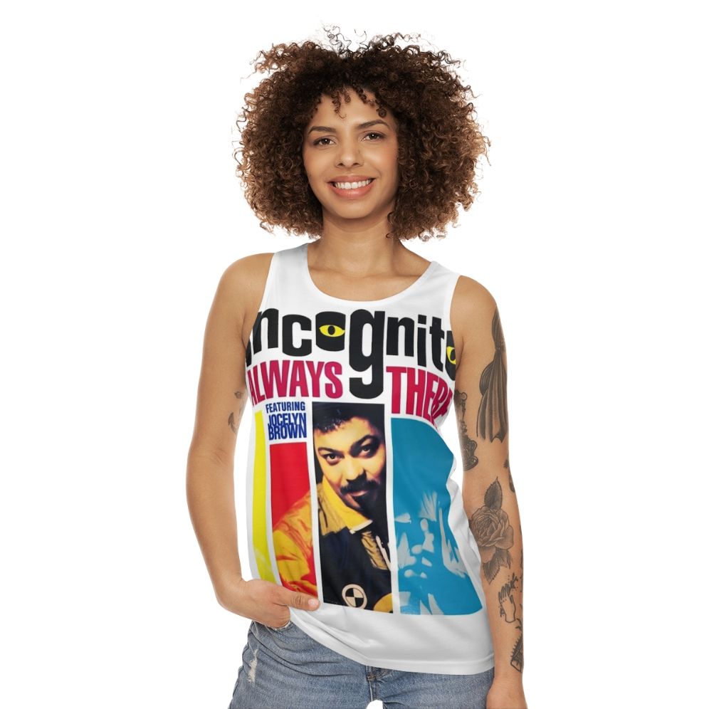 Incognito Jazz Funk Soul Music Unisex Tank Top - women