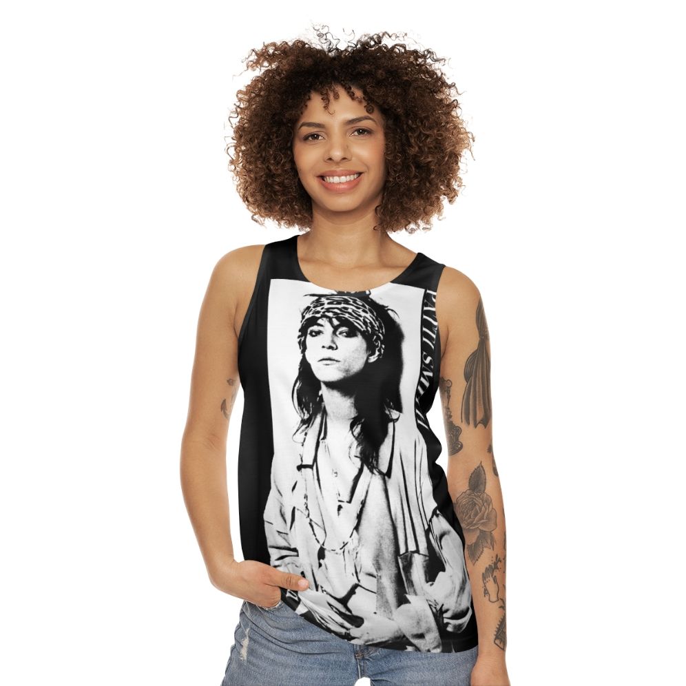 Patti Smith Retro Unisex Grunge Tank Top - women