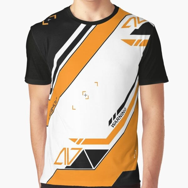 Counter Strike Global Offensive Asiimov Skin Graphic T-Shirt