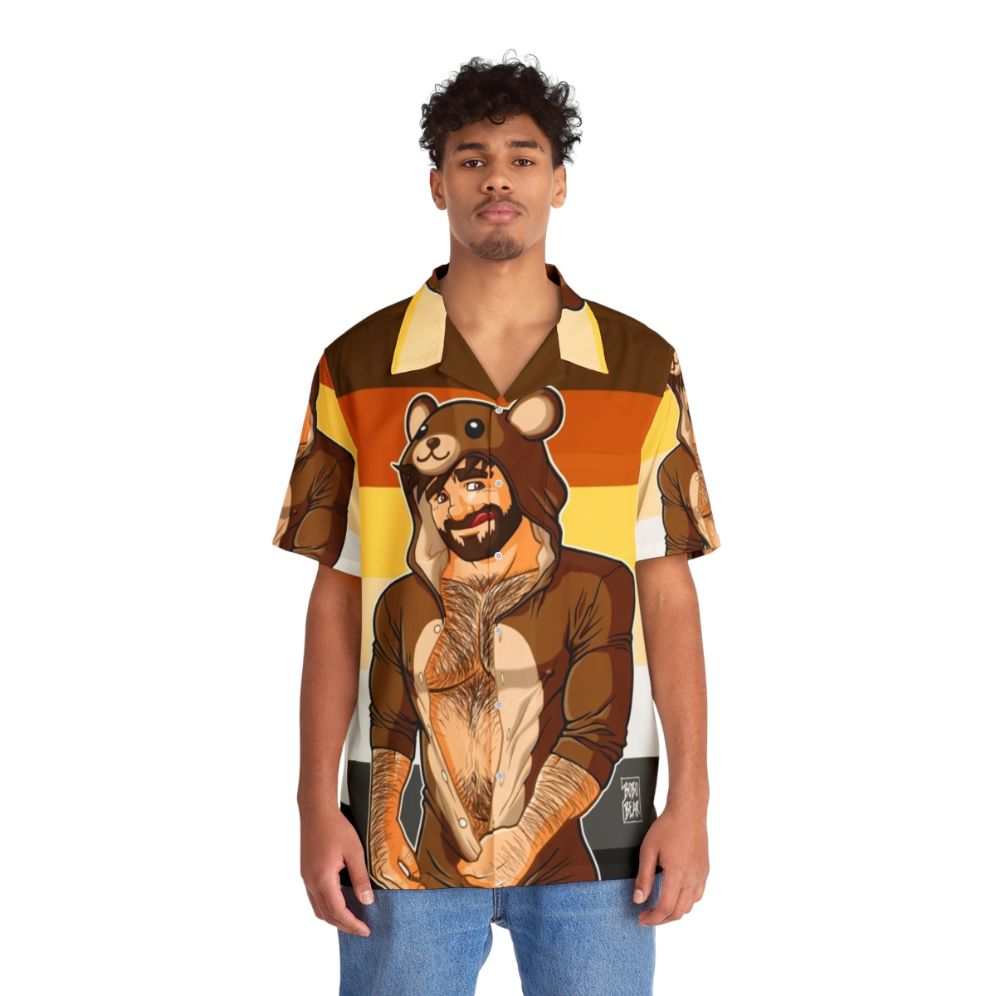 Adam Likes Teddy Bears Pride Hawaiian Shirt - Lifestyle