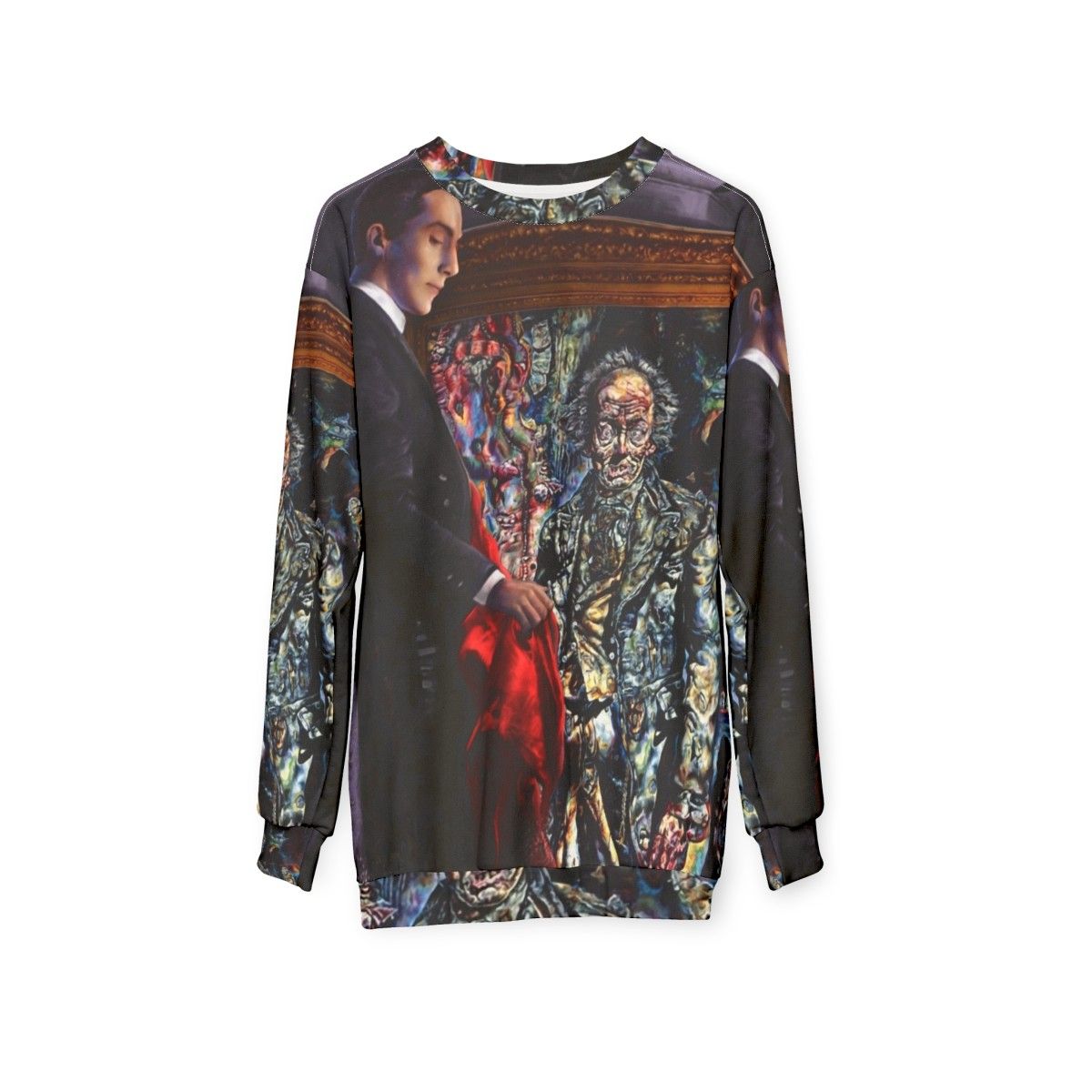 Dorian Gray Revisited Sweatshirt - Classic Horror Movie Inspired Apparel - hanging