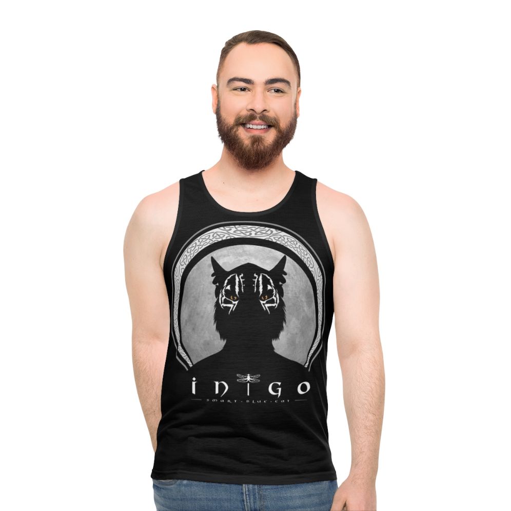 Silhouetted Inigo Unisex Tank Top - men