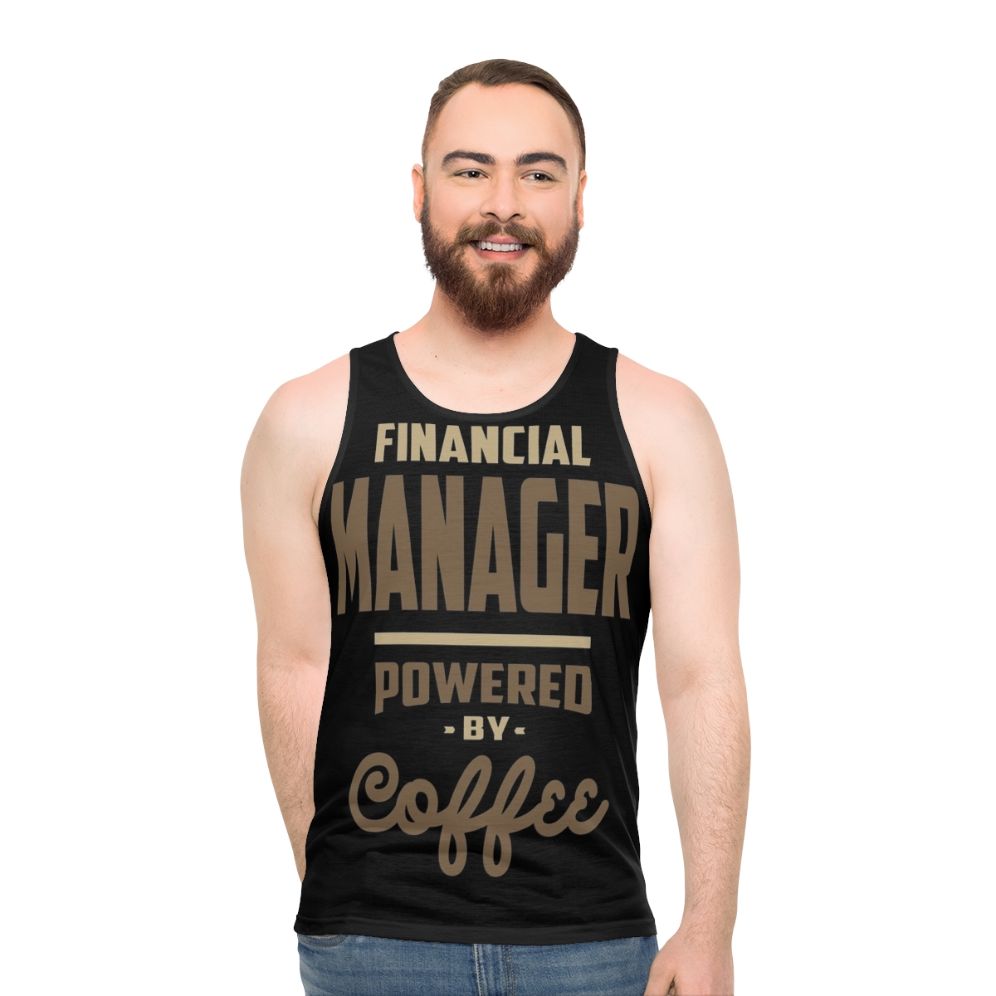 Financial Manager Unisex Tank Top - men